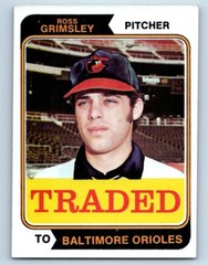 1974 TOPPS BASEBALL Base & Traded – Take Your Pick to Complete Your Set!