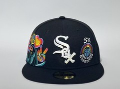Chicago White Sox Groovy New Era 59Fifty Fitted Hat – Black