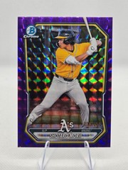 2026 Bowman Shotaro Morii Purple Geometric Refractor /250 #BCP-48