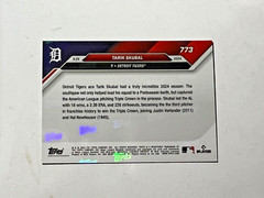 2024 Topps NOW Tarik Skubal #773 Detroit Tigers