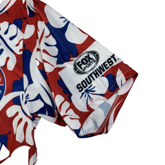 Mens Texas Rangers Shirt XL Hawaiian Tropical Fox Sports Baseball Kloanz AOP
