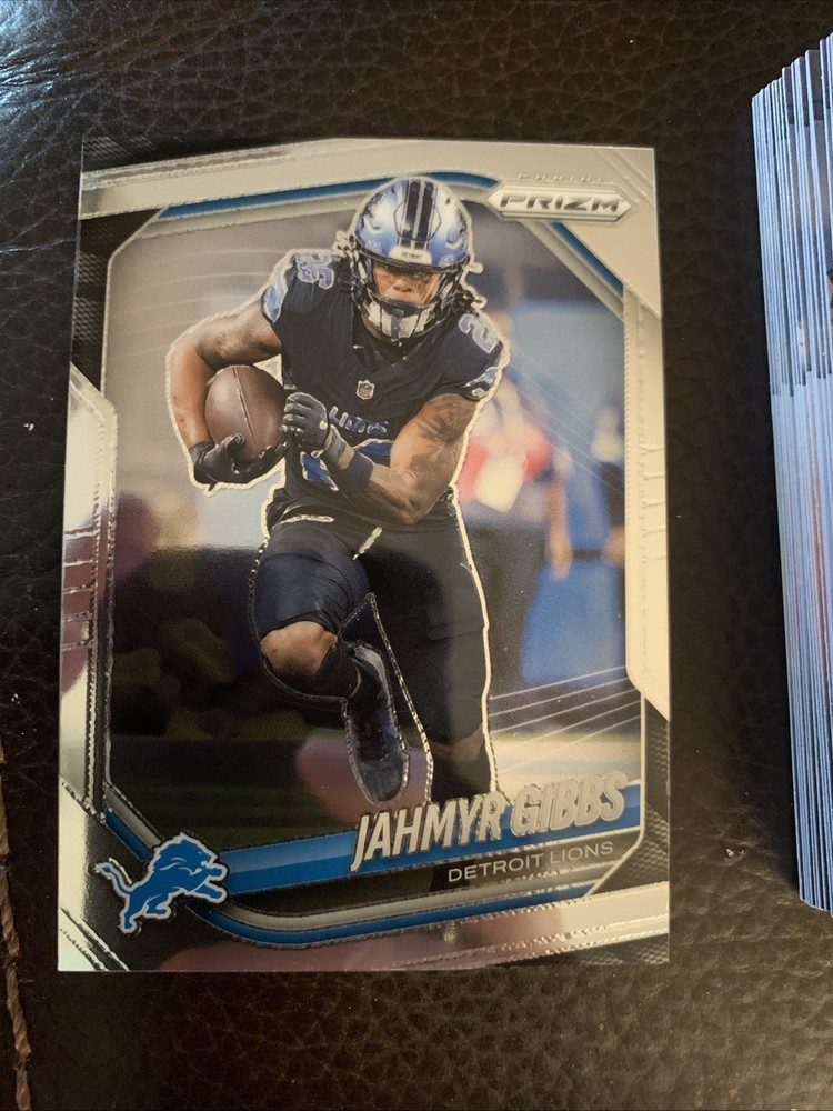 2025 Panini Prizm 74 JAHMYR GIBBS Base – Detroit Lions