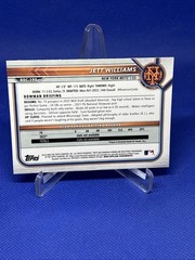 2022 Bowman Draft – Chrome Jett Williams #BDC-190 (RC) New York Mets – Brewers