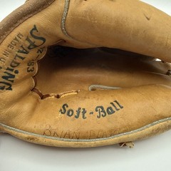 Vintage 1950s–1960s Spalding 42-283 Form Pocket Leather Baseball/Softball Glove