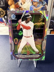 Justin Gonzales 1st Bowman /399 Wave Refractor Chrome 2026 #bcp-141