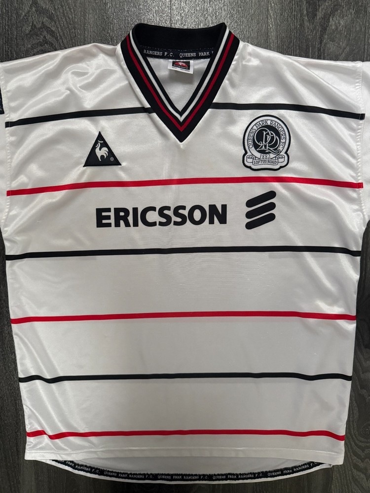 Le Coq Sportif Queens Park Rangers 1999/2000 QPR 1999/2000 Away Shirt Mens XL