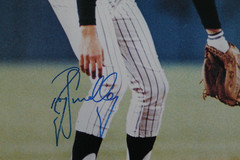 Roy Smalley New York Yankees Signed Autographed 8×10 Program Page