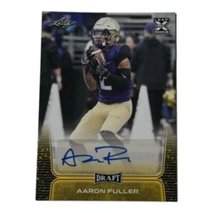 Aaron Fuller 2020 Leaf Draft #BA-AF1 Autographs Gold Washington Huskies Auto