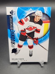 2020-21 UD Upper Deck SP Nolan Foote Blue SP Rookie Authentics RC #126 Card