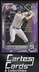 Trey Sweeney 2022 Bowman #BP-137 Prospects Purple Pattern Yankees 131/199