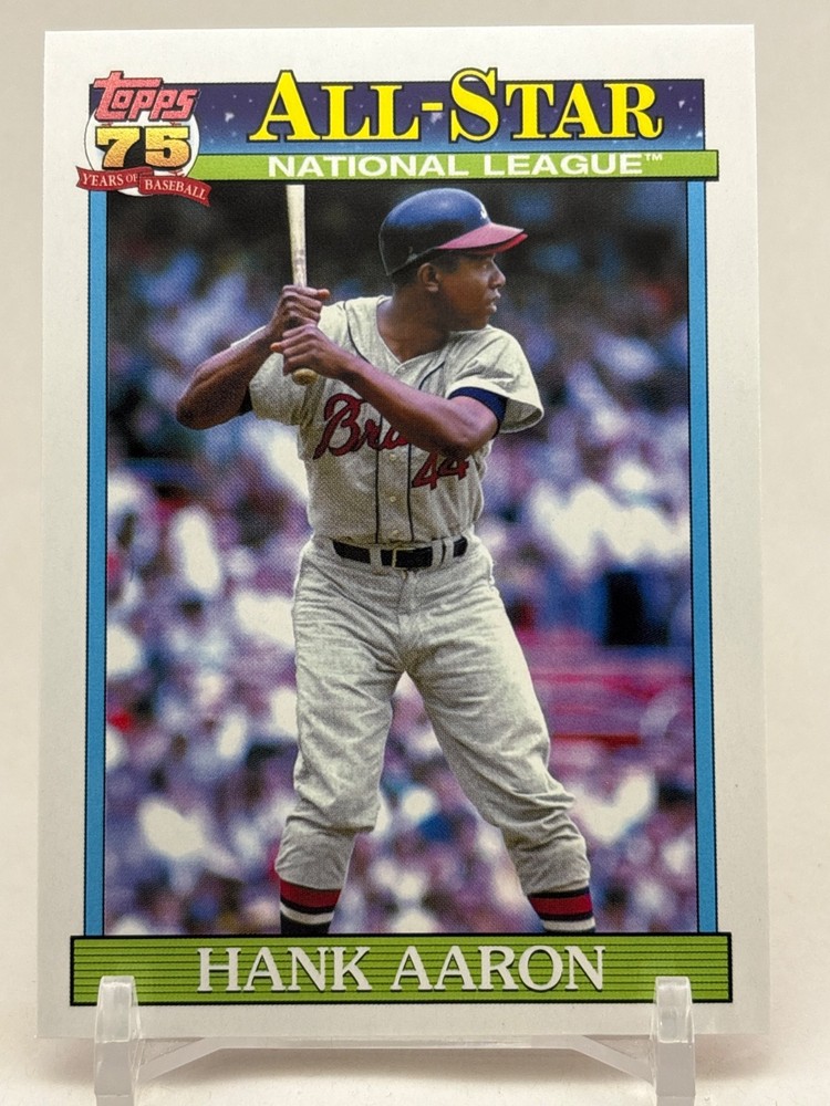 2026 Topps Series 2 [&rsquo;91 35th Ann. AS] #91AS-39 Hank Aaron Atlanta Braves