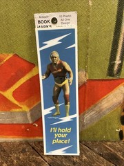 VINTAGE 1986 WWF HULK HOGAN BOOK MARKS PACK OF 10 WWE NWA WCW HASBRO LJN RETRO