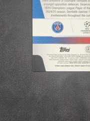 2026 Topps Chrome UCC – Ousmane Dembele #3 Pink X-Fractor /250 – PSG