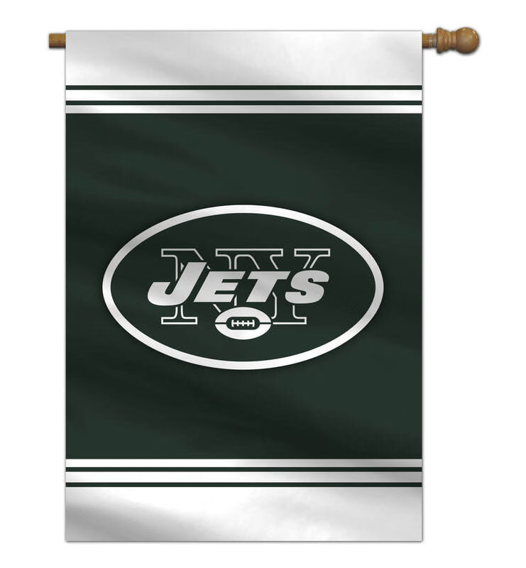 New York Jets Flag 28×40 House 1-Sided CO