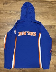 New York Knicks Nike Authentic On Court Quarter-Zip Hoodie Jacket 2025-26 Champs