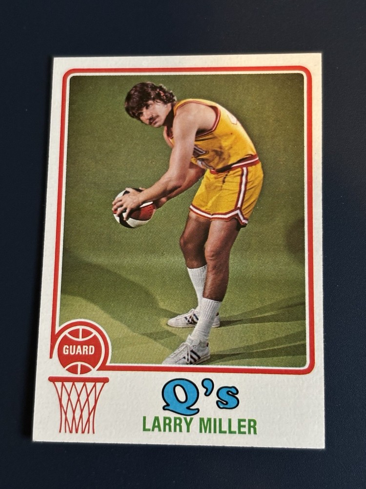 1973-74 Topps Basketball #252 Larry Miller – San Diego Q&rsquo;s
