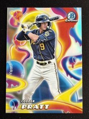 Cooper Pratt Rookie Card RC 2025 Bowman Chrome Melt Mashers #MM-9