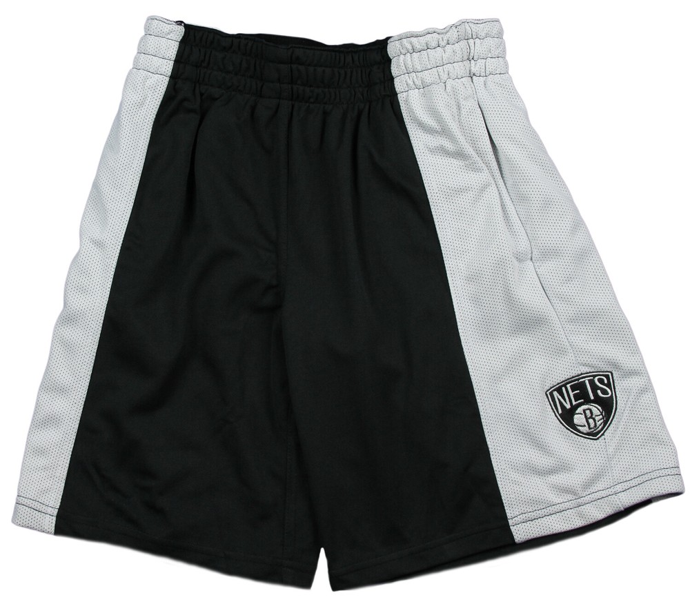 Zipway NBA Basketball Men&rsquo;s Brooklyn Nets KARL Shorts, Black / White