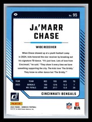 Ja&rsquo;Marr Chase Cincinnati Bengals 2024 Donruss #95 Press Proof Red