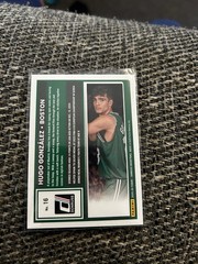 Panini Donruss 2025-26 Hugo González Rated Rookie Red /249 #16 Celtics