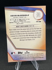 2025 Bowman&rsquo;s Best, Kevin McGonigle #TP-28 Wave, Detroit Tigers