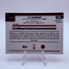 Jose Alvarado 2025-26 Topps Chrome #144 Refractor New Orleans Pelicans Card NBA