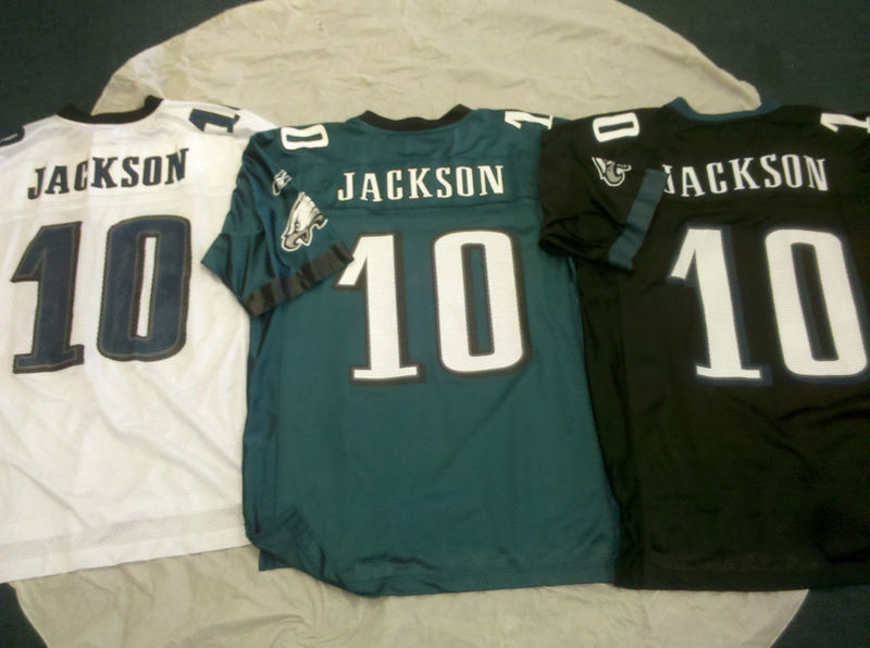 DESEAN JACKSON #10 PHILADELPHIA EAGLES ADULT REEBOK NFL REPLICA JERSEY FREE SHIP