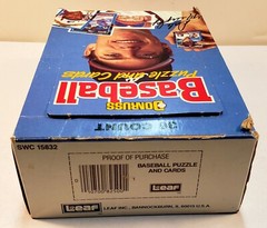 1988 LEAF DONRUSS BASEBALL CARD WAX PACK (1 pack = 15 cards) Factory Sealed NEW!