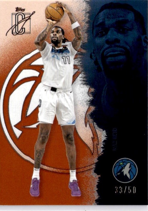2025-26 Topps Signature Class #46 Naz Reid Orange #/50