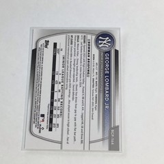 2025 Bowman Chrome – Prospects George Lombard Jr. #BCP-164 Laser Refractor