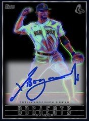 Topps Bunt Digital 2020 Glow Silver Signatures 12 Cards Lot