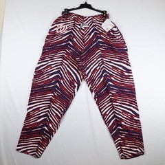 Washington Nationals ZUBAZ Red Navy White Vintage Style Zebra Pants