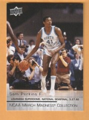 Sam Perkins North Carolina Tar Heels 2014-15 Upper Deck March Madness #SP1