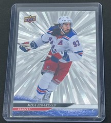 2024-25 NHL Upper Deck Extended Series Mika Zibanejad Outburst #587