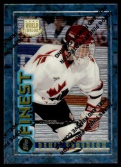 1994-95 Topps Finest World Junior Championships w/ Coating Denis Pederson Rookie