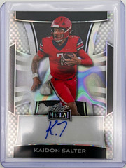 Kaidon Salter 2025 Leaf Metal Prismatic Silver Auto #14/15 RC BA-KS1
