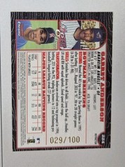 1999 Bowman Chrome International Refractor Garret Anderson #29/100