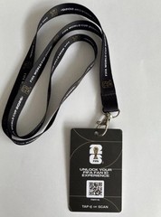PERFECT! FIFA Official World Cup 2026 Fan ID Pass Card Lanyard Necklace