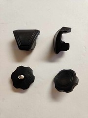 MIRRORED Full Size Football Helmet Visors Comes With Set of Clips DISPLAY ONLY