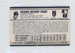 1972 Kellogg&rsquo;s 3-D Super Stars Dick Drago (Royals in Bio) #40 1g62