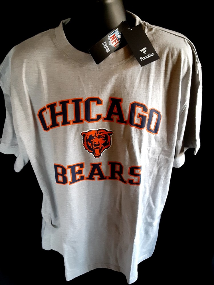 Chicago Bears Men&rsquo;s Fanatics Big Tall Shirt XLT ,2X,2XLT3X,3XLT.4X ,4XLT or 5X