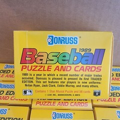 1989 Donruss TRADED Complete FACTORY Sealed BASEBALL Cards Set 1-56 NOLAN RYAN