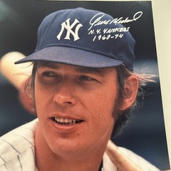 GENE MICHAEL Signed New York Yankees 8×10 Type ll Photo Michael Grossbardt