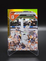 454 FOOT ALDS HOMER! Riley Greene 2025 Topps Now Detroit Tigers Gold Foil #38/50