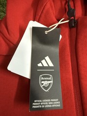 NWT Adidas Arsenal FC ZNE Anthem Jacket Red White Size Men’s Medium JM94909