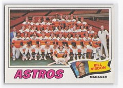 1977 Topps #327 Houston Astros / Bill Virdon Team Checklists