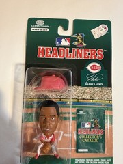 Corinthian MLB Headliners Barry Larkin Cincinnati Reds Figure w/ Catalog