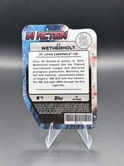 2025 Bowman Draft – Bowman in Action JJ Wetherholt #BIA-25