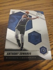 Anthony Edwards 2020-2021 Mosaic Basketball Base Rookie Card RC #201