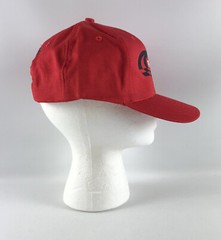 Penske Racing Snapback Baseball Hat Red KC GE Trucker Style Vintage